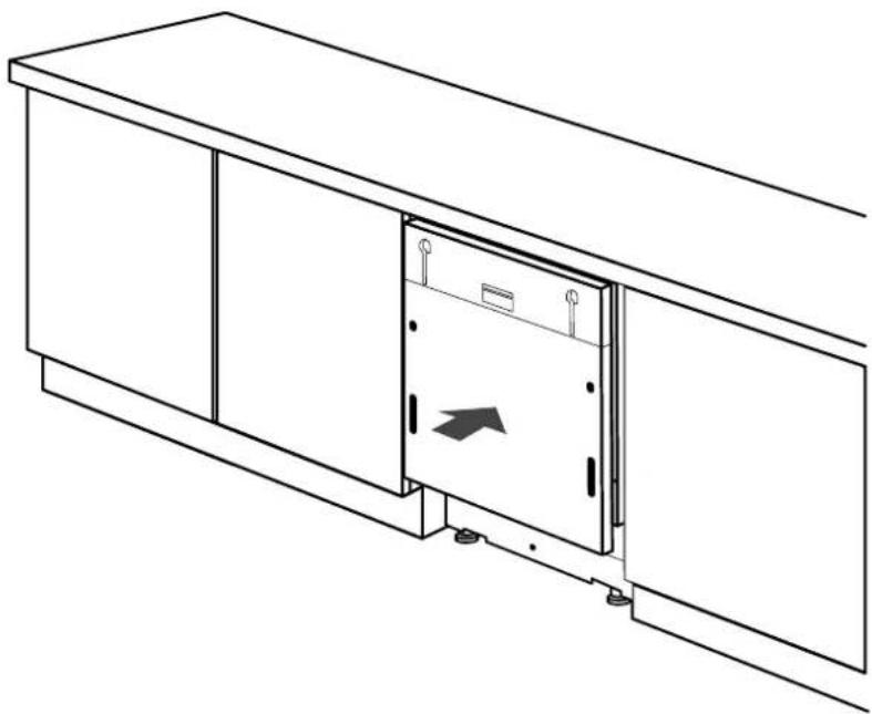 HAIER XS6B0S3SB-08 - Introducere în compartimentul de încastrare - 1
