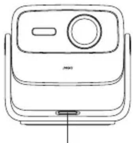 JMGO N1S Infinity 4K - Ports et voyants - 1