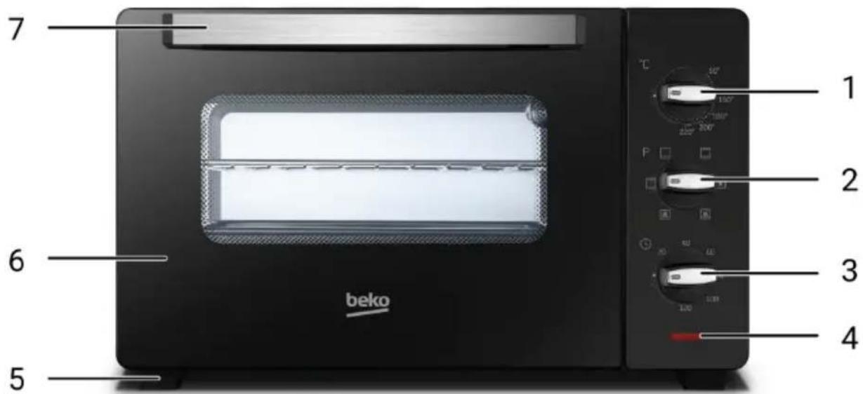 BEKO BMOF38B - Aperçu - 1