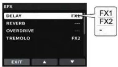 NUX DP-2000 - ■エフェクトセンドの設定 - 1