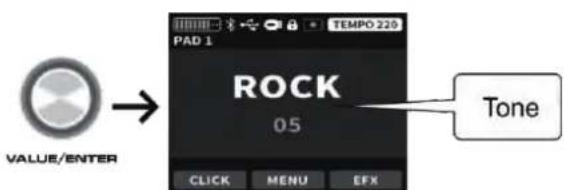 NUX DP-2000 - トーンオペレーション - 2
