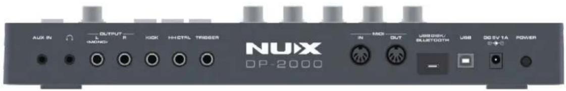 NUX DP-2000 - ■トップパネル - 1