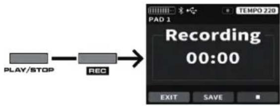NUX DP-2000 - レコーディング機能の操作方法 - 2