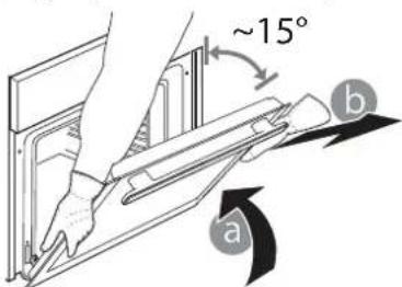 WHIRLPOOL WOI5S8PM0SBA - AFTAGNING OG GENMONTERING AF LÅGEN - 2