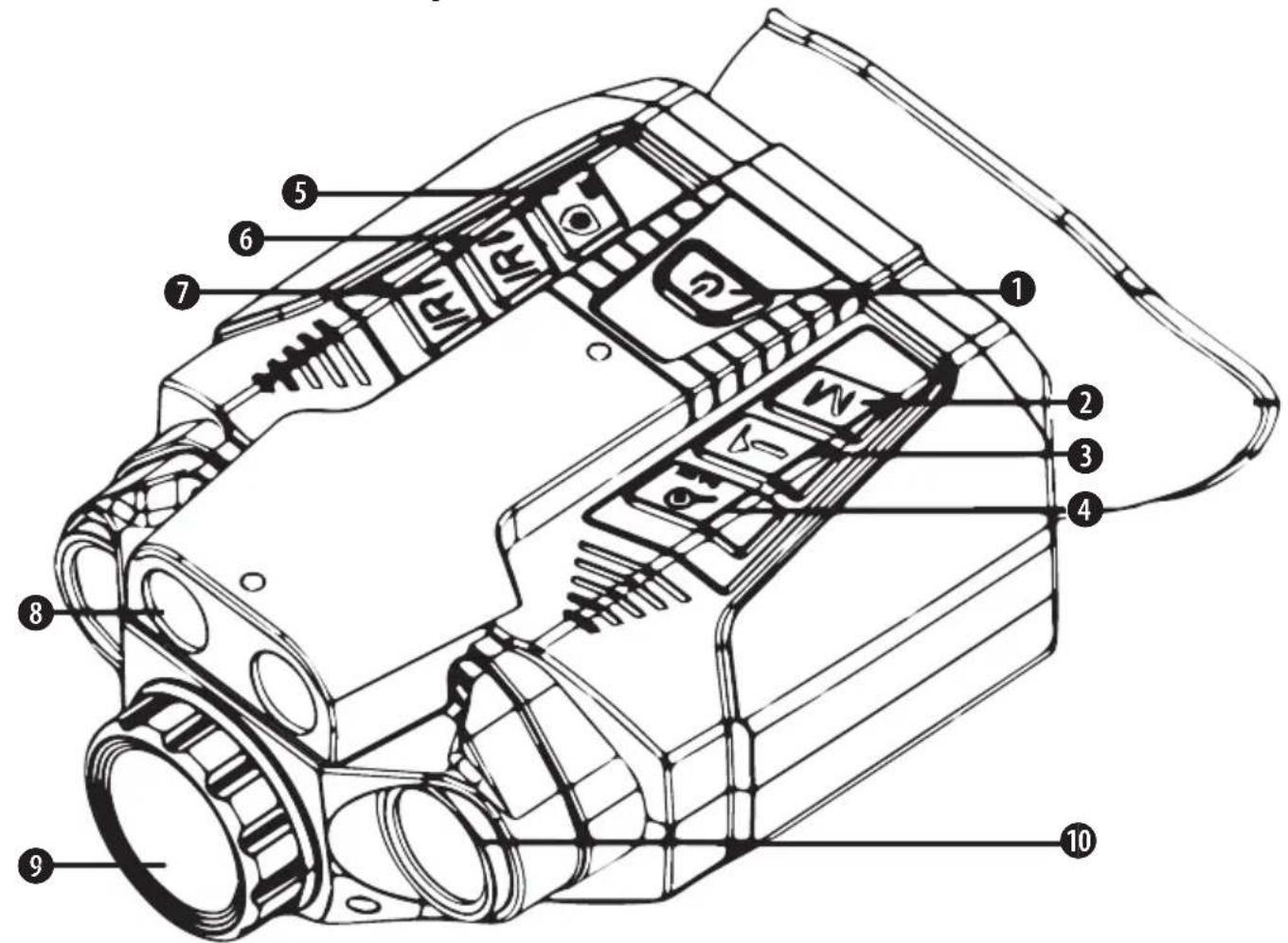 BRESSER Explorer 200RF - Vue d'ensemble des pièces - 1