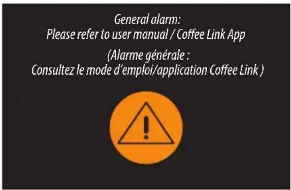 DELONGHI Eletta Explore ECAM452.67.G - Messages d'alarme - 2