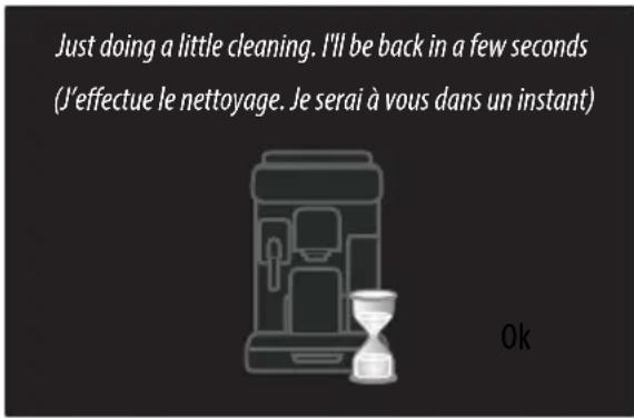 DELONGHI Eletta Explore ECAM452.67.G - Messages concernant le nettoyage et le détartrage - 1
