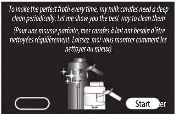 DELONGHI Eletta Explore ECAM452.67.G - Messages concernant les carafes - 11