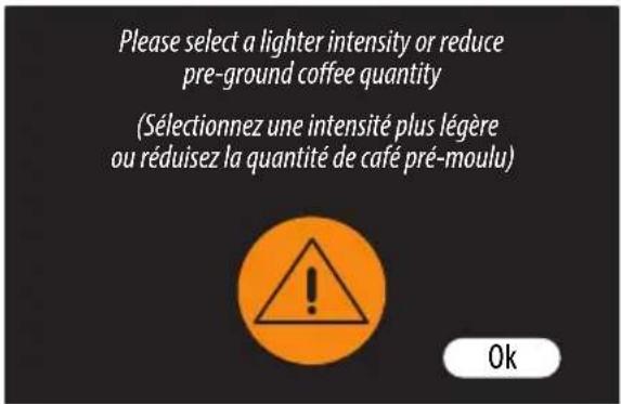 DELONGHI Eletta Explore ECAM452.67.G - Messages d'alarme - 6