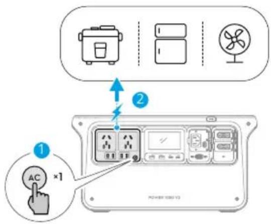DJI Power 1000 V2 - Sortie CA - 1
