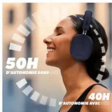 50H D'AUTONOMIE SANF 40H D'AUTONOMIE AVEC 2023