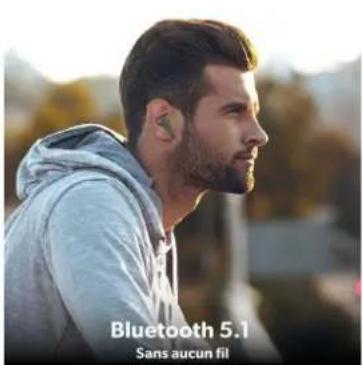 Bluetooth 5.1 Sans aucun fil
