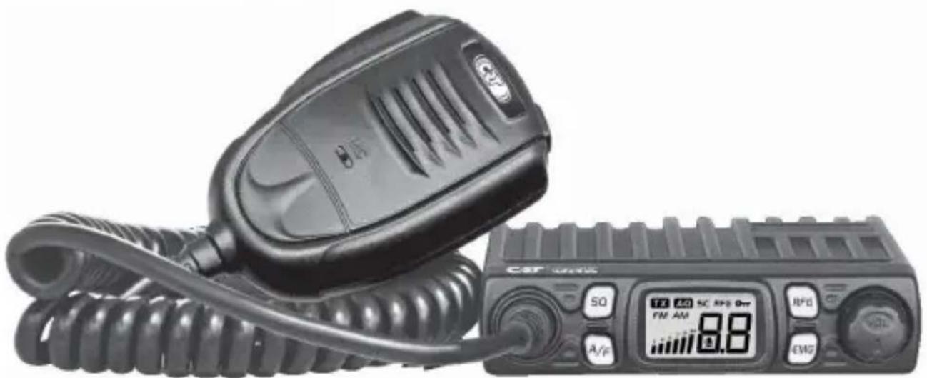 CRT ONE - Emetteur recepteur MOBILE 40 CX am/fm citizen BAND multinormes europeennes - 1
