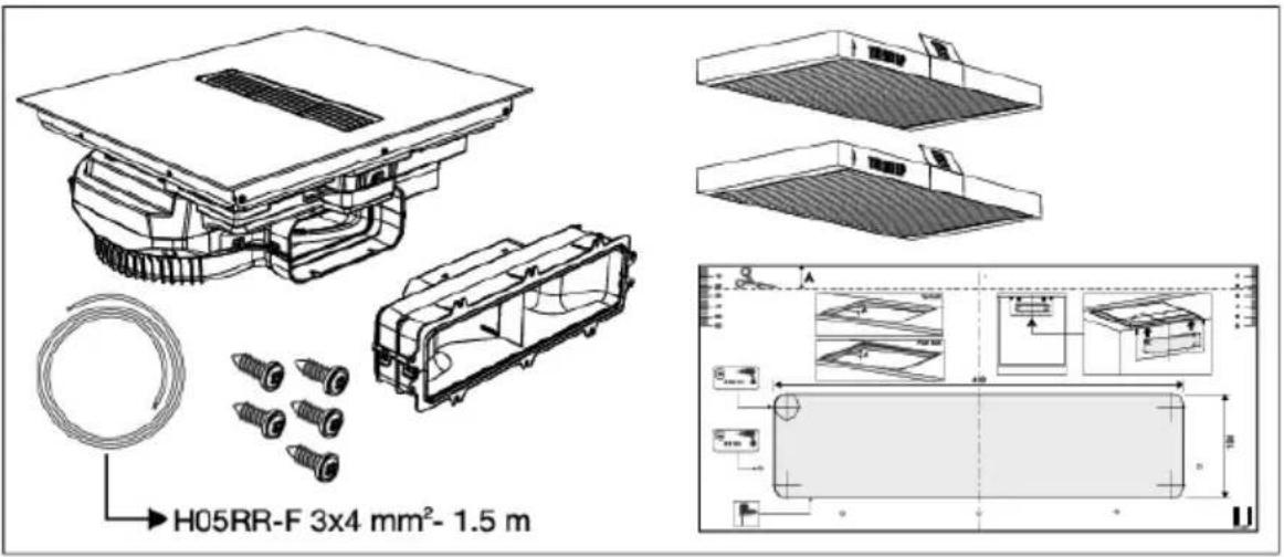 HISENSE HEH8443BSRWF - Préparations pour l'installation - 2