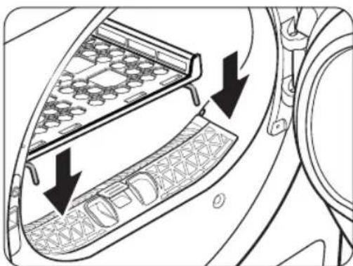 SAMSUNG DV9UDG52A0AB - Utilisation de la grille de séchage (modèles applicables uniquement) - 1
