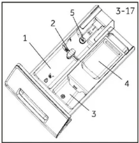 HAIER HW90-BP14357TU1 - Tiroir à lessive - 1