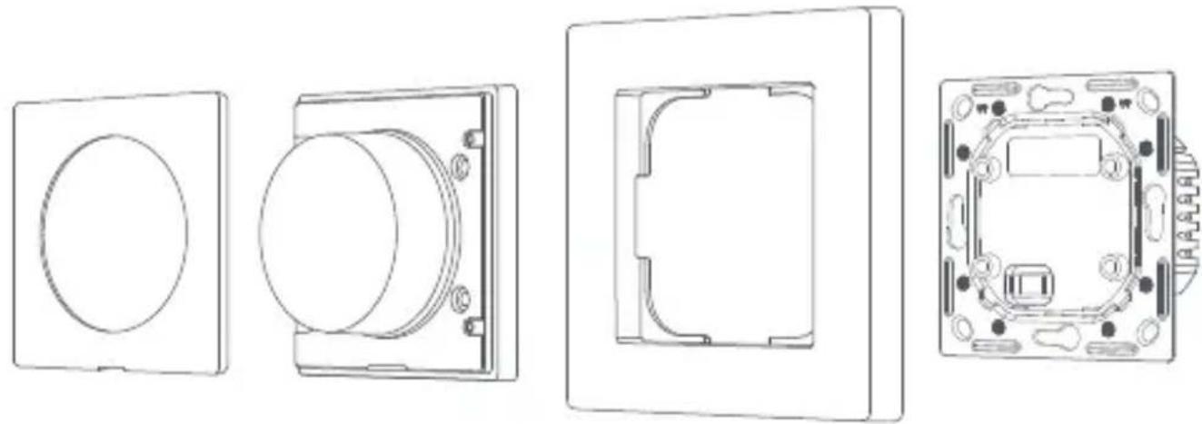 Aqara Dimmer Switch H2 - Método de instalación - 2