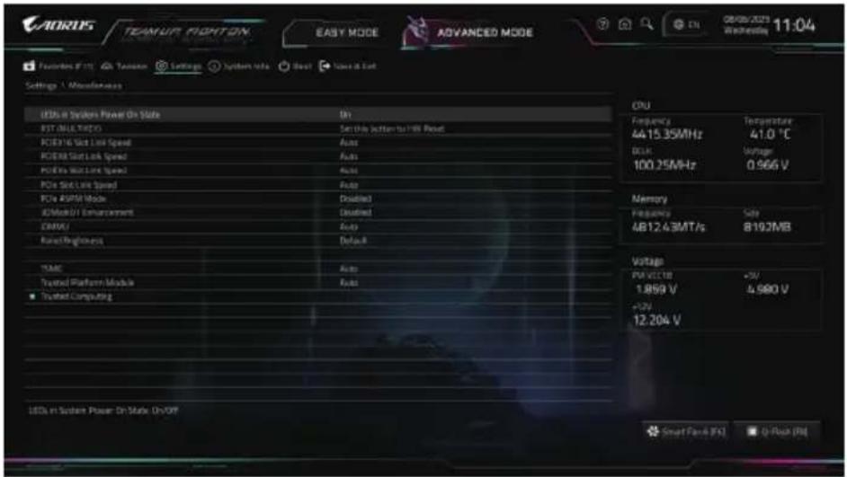 GIGABYTE B850M FORCE - ■ Miscellaneous - 1