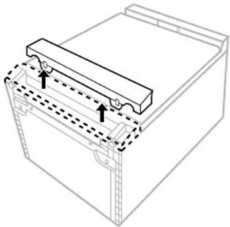 LG DF375HVS - Fixer la bande au socle de l'appareil - 2