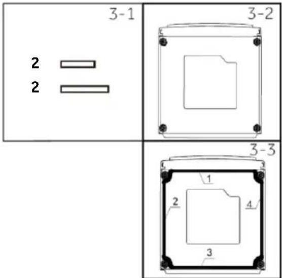 HAIER CLC108GNU1 - Facultatif: installation de patins de réduction du niveau sonore - 1