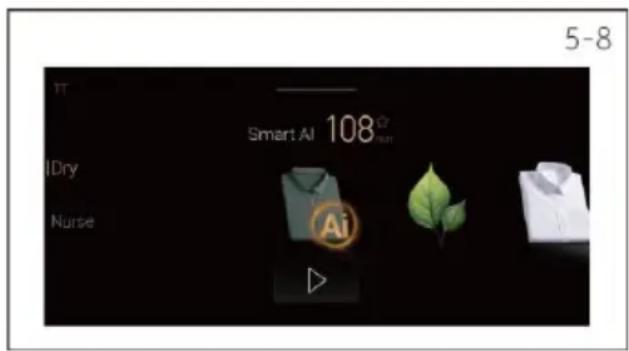 HAIER CLC108GNU1 - Sélection du programme de séchage et réglage des paramètres - 1