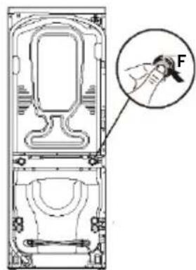 HAIER CLC108GNU1 - Retrait des boulons de sécurité pour le transport - 3