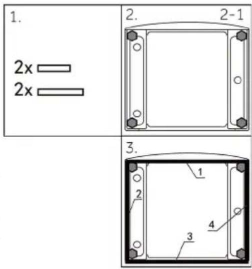HAIER HWD50-BP12307U1 - Kuljetuspulttien irrotus - 1