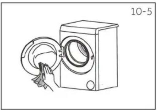 HAIER HWD50-BP12307U1 - Pulizia del cestello - 1