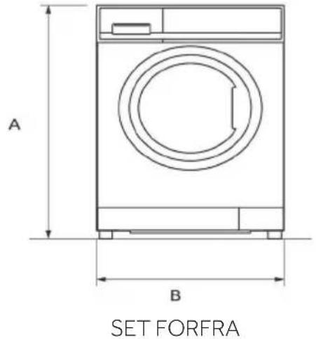 HAIER HWD50-BP12307U1 - Produktets mål - 1