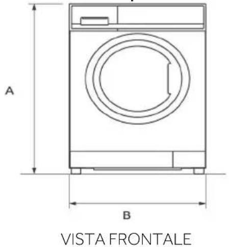 HAIER HWD50-BP12307U1 - Dimensioni del prodotto - 1