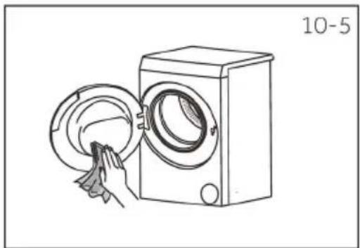 HAIER HWD50-BP12307U1 - Rensning af tromlen - 1