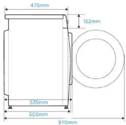 MIDEA MF110W80B/W-AU - 7
