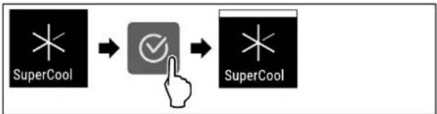 LIEBHERR CNc 5713 pure - Activation de la fonction SuperCool - 2