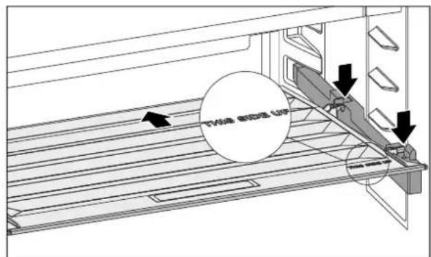 LIEBHERR CNc 5713 pure - Installer le couvercle du compartiment - 1