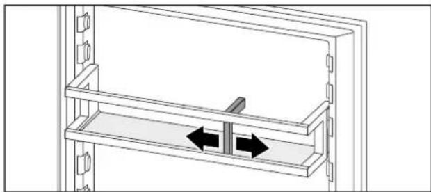 LIEBHERR CNc 5713 pure - Utiliser le porte-bouteilles - 1