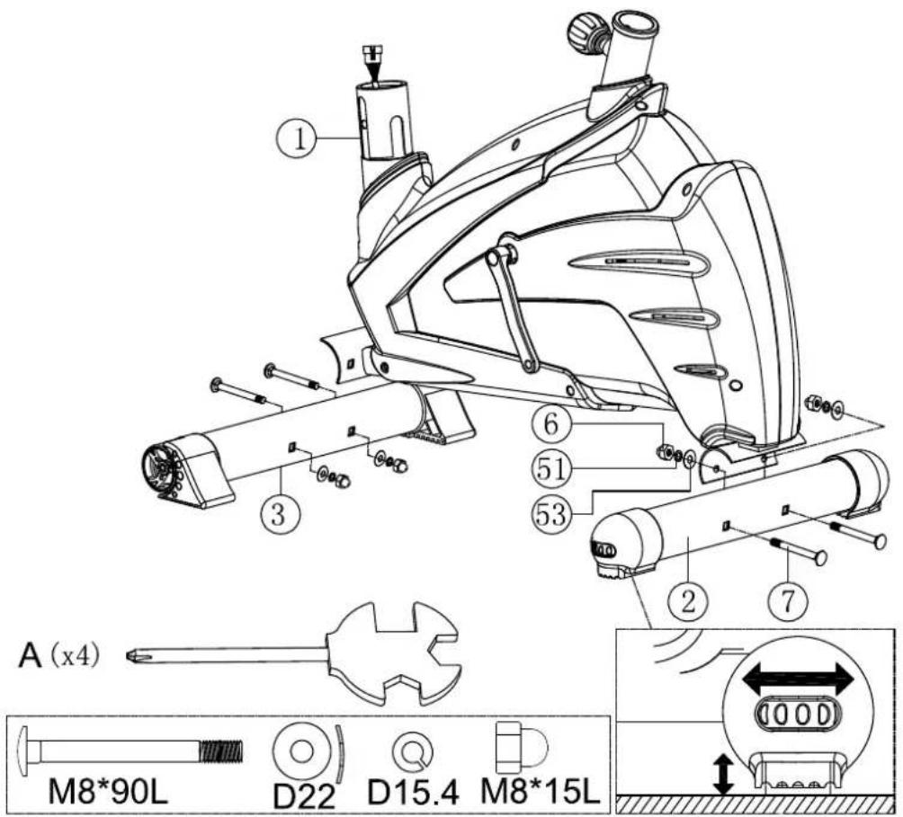 KETTLER Ergo 400 - ① REMARQUE - 1