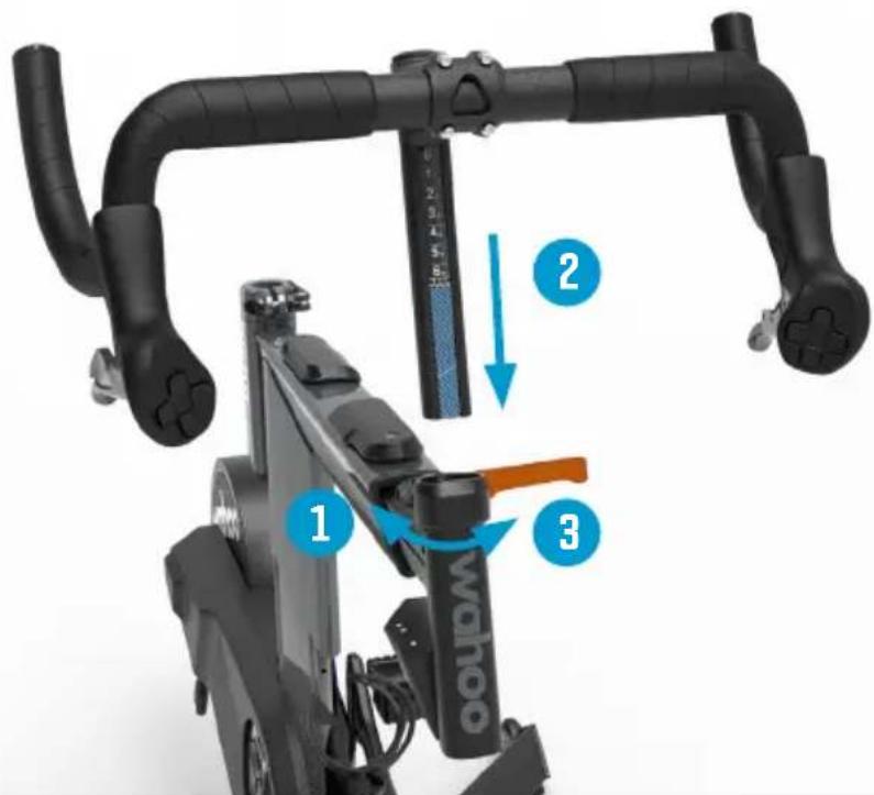 Wahoo KICKR Bike Pro - MONTAGGIO DELLA BICICLETTA KICKR - 1