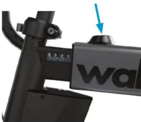 Wahoo KICKR Bike Pro - PUNTI DI REGOLAZIONE DELLA BICICLETTA KICKR - 4
