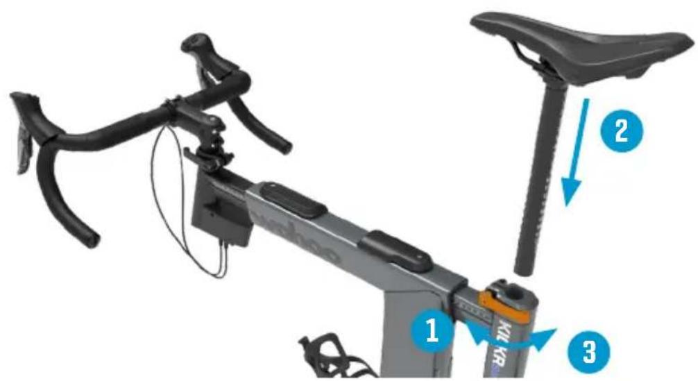 Wahoo KICKR Bike Pro - การประกอบ KICKR BIKE PRO ยังคงดำเนินต่อไป - 2