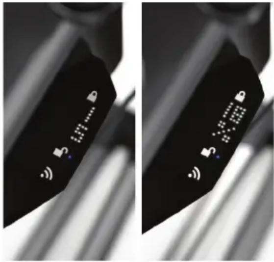 Wahoo KICKR Bike Pro - โหมดล็อคและปลดล็อค - 1