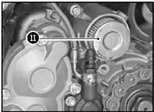 Sherco SE300i (2013) - Engine maintenance (continued) - 3