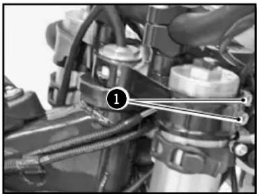 Sherco SE300i (2013) - RÉGLAGE DE LA COMPRESSION BASSE VITESSE DE L'AMORTISSEUR - 5