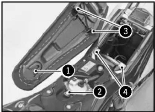 Sherco SE300i (2013) - REINSTALLING OF THE SADDLE - 1