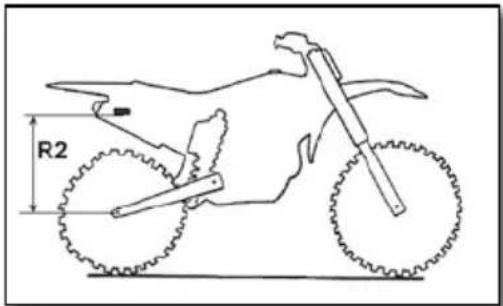 Sherco SE300i (2013) - With the bike setting on its wheels - 1