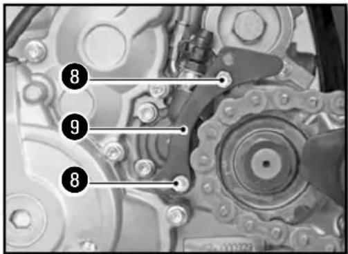 Sherco SE300i (2013) - Engine maintenance (continued) - 1