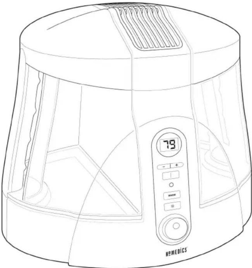 HOMEDICS HUM-20A-GB - Pojemnosć zbiornika - 1