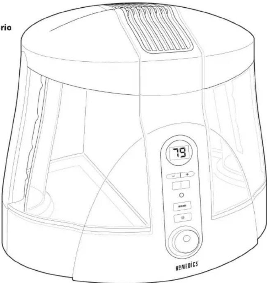 HOMEDICS HUM-20A-GB - Capacidade do reservatorio - 1