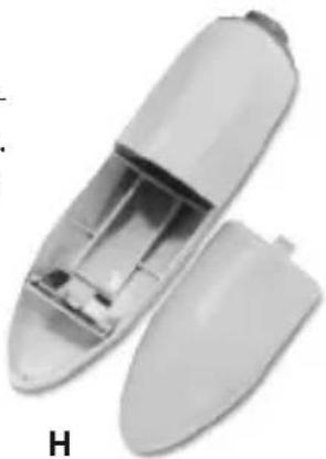 HOMEDICS MAN-150-EU - PİLLERİN TAKILMASI - 1