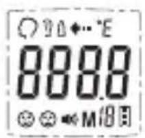 HOMEDICS TE-300 - Temperaturmätning i pannan - 1
