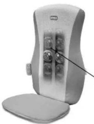 HOMEDICS SBM-188H-GB - Przycisk ogrzewania - 1